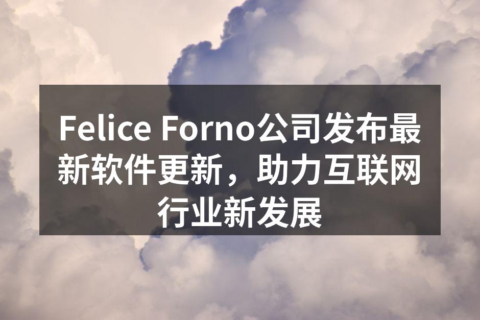 Felice Forno团队在发布会上介绍新软件功能